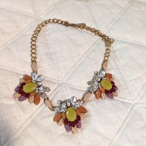 J.Crew Statement Necklace - Picture 1 of 6